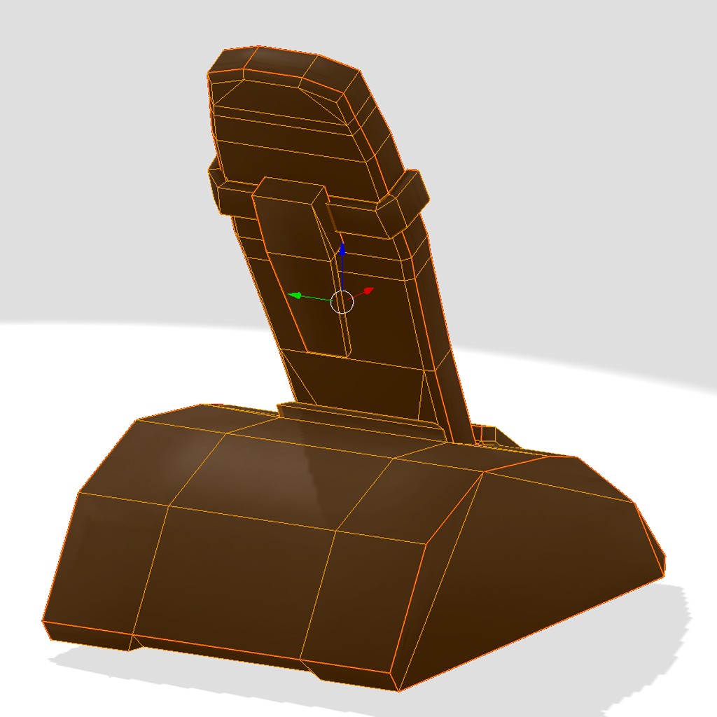 Low-Poly office phone preview image 4